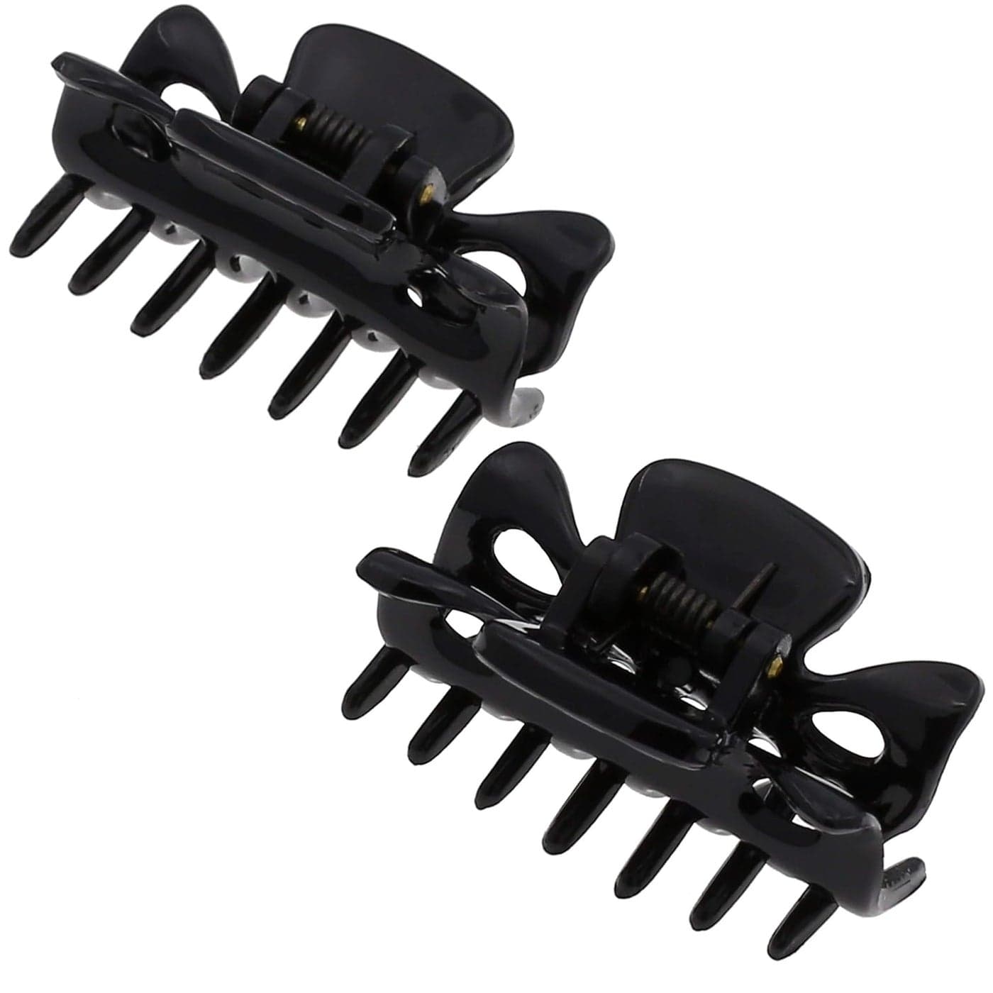 Camila Paris CP3027 French Hair Clip for Women 15 inch Set of 2 Black Girls Hair Claw Clips Jaw Fashion Durable Styling Hair Accessories for Women Strong Hold No Slip Grip Made in France