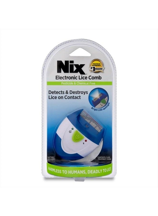 Electronic Lice Comb, Instantly Kills Lice & Eggs and Removes From Hair