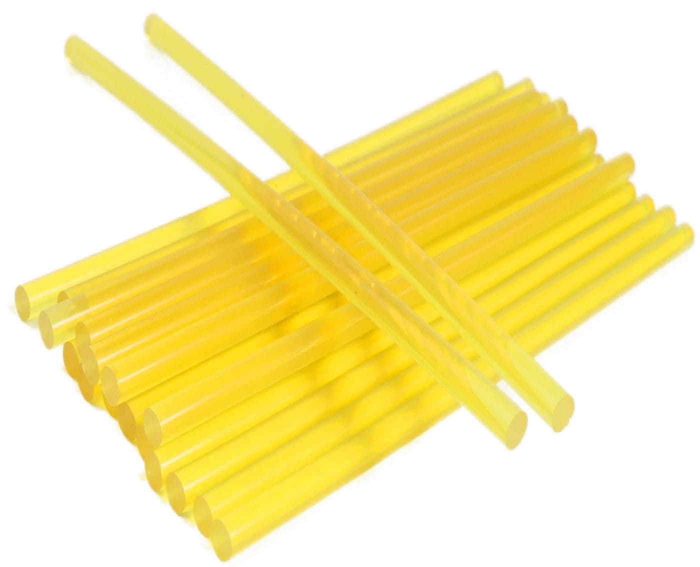 Hyamass 20Pcs PDR Glue Sticks, Paintless Dent Repair Glue Sticks, Strong Adhesive Hot Glue Sticks, Precision Dent Repair Kit Glue Sticks for Car Body Repair Dent Removal Tool (Yellow, 7x200mm)