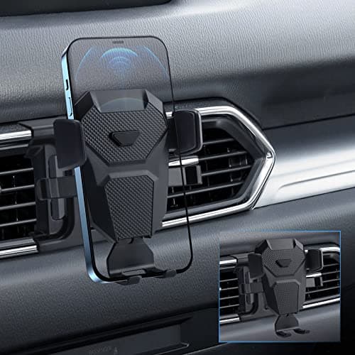 DLOVEG Car Phone Holder Mount for Mazda CX-5 2023-2022, 2023 Accessories, Compatible with 4.5-7.5 inch Smartphones, Black
