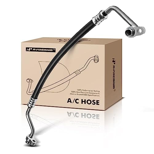 A-Premium A/C Discharge Line Hose Assembly Compatible with Nissan Frontier 2005-2019, Pathfinder 2005-2007, Xterra 2005-2015, V6 4.0L DOHC, Compressor to Condenser