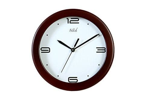 Safal Sleek Look Kithen Beauty Wooden Wall Clock