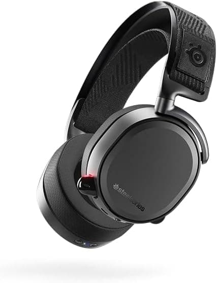 SteelSeries Arctis Pro Wireless Gaming Headset HiRes Speaker Drivers Dual Wireless 24G Bluetooth Dual Battery System