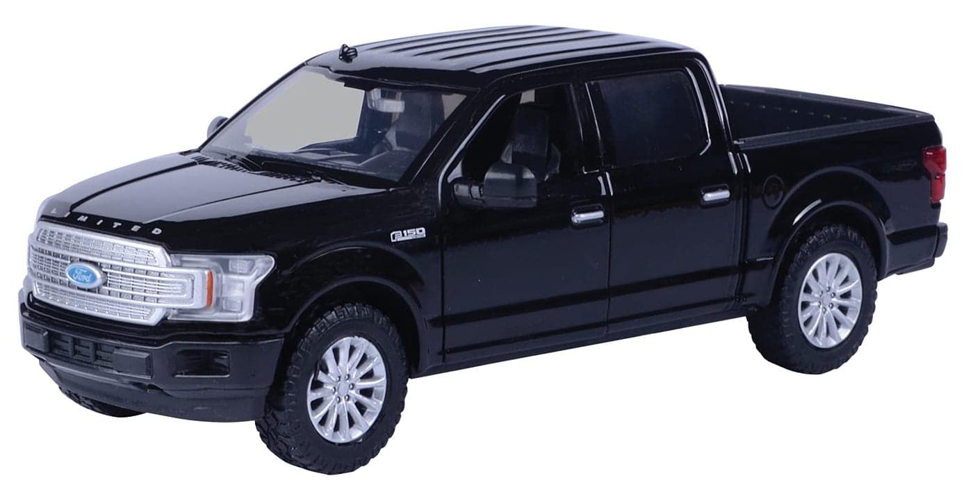 Motor Max 2019 Ford F150 Limited Crew Cab Pickup Truck Black 79364BK 127 Scale Diecast Model Toy Car for unisexchildren