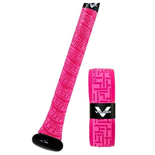 Vulcan | 1.00mm Bat Grip | Baseball/Softball | Optic Pink
