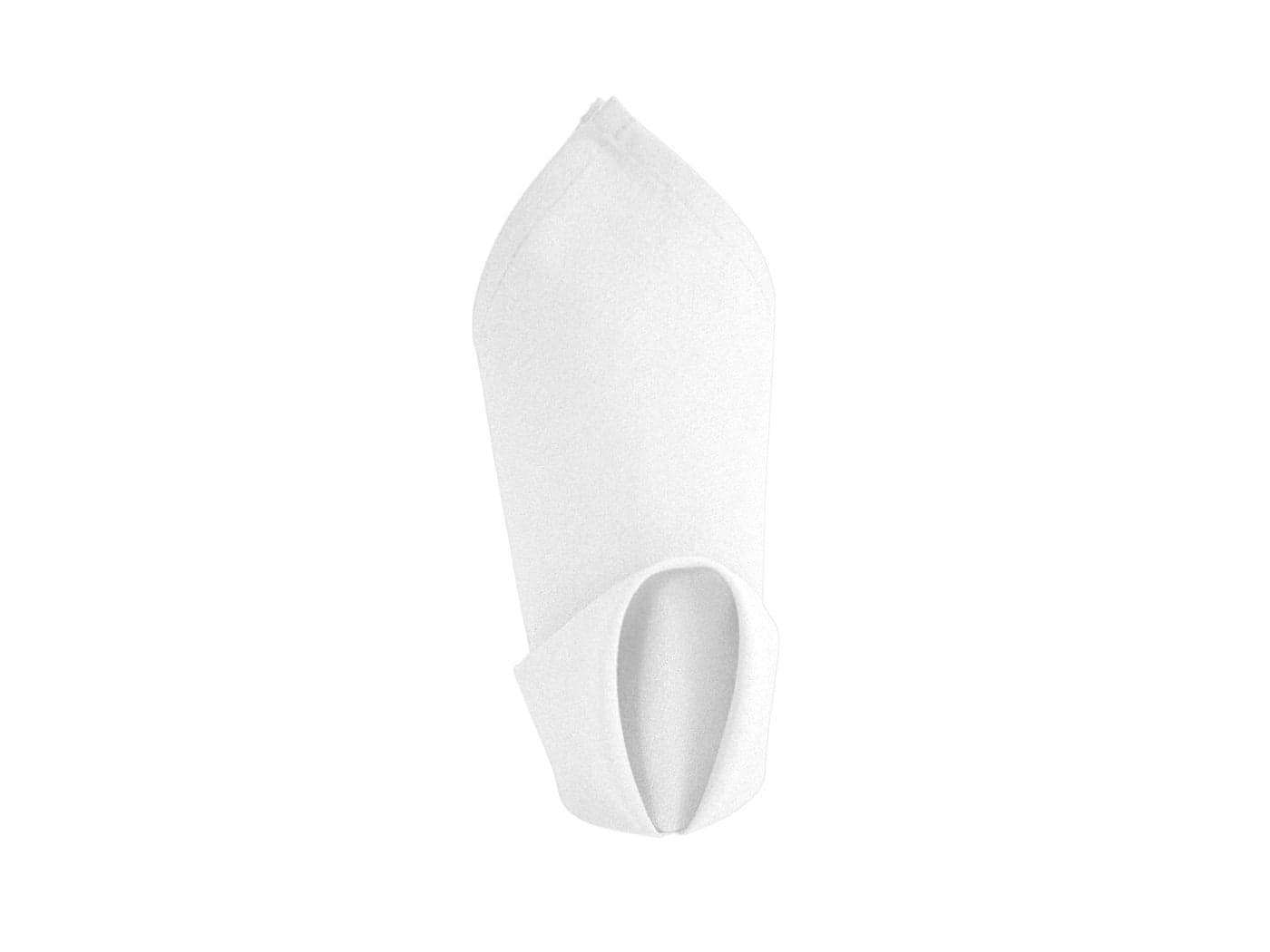 Weavric Cloth Dinner Napkin Bulk Set of 12 20 X 20 Inches Washable Reusable White Table Napkins with Hemmed Edge for Wedding Party Hotel Restaurant