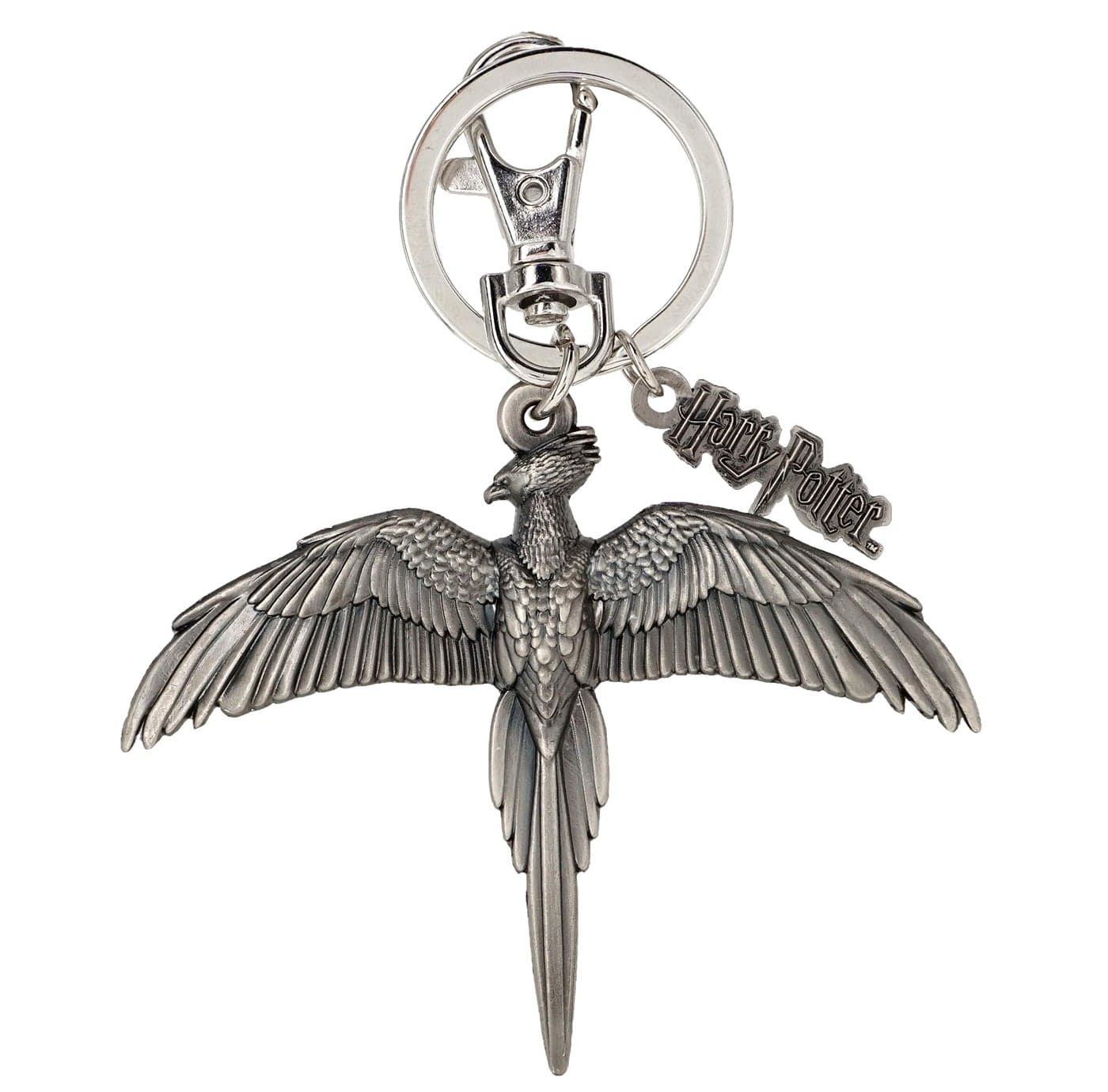 Harry Potter Fawkes the Phoenix Pewter Key Ring – Harry Potter Keychain