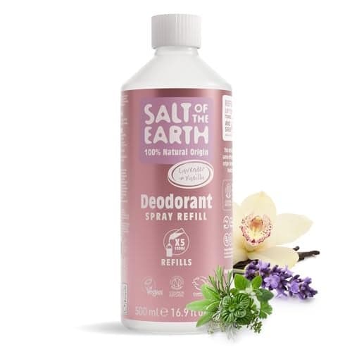 Salt of The Earth Lavender Vanilla Natural Deodorant Refill 500ml