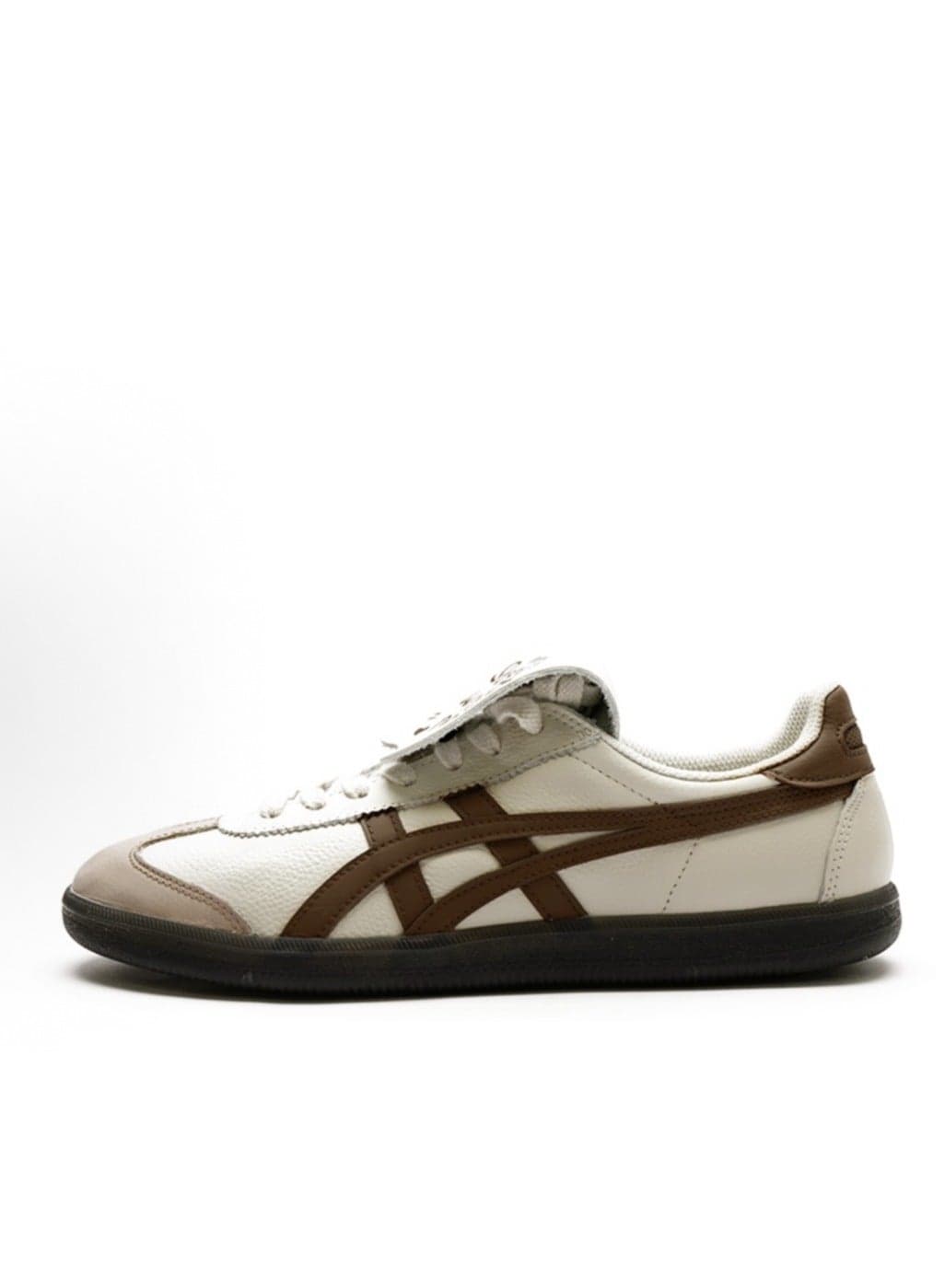 Tokuten Casual Colorblock Sneakers Beige/Deep Brown — 39