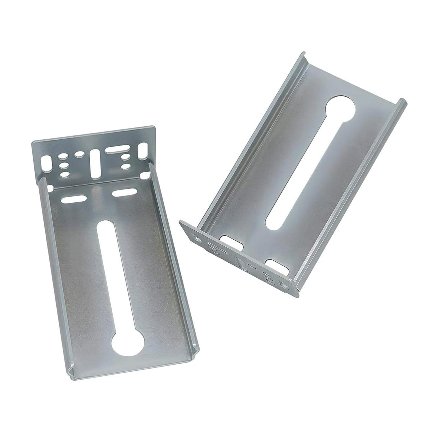 LONTAN 6 Pairs Rear Mounting Brackets for Drawer Slide Cabinet Bracket Drawer Track Guide Kitchen Replacement Parts for 177 inch Width Furniture Gildes