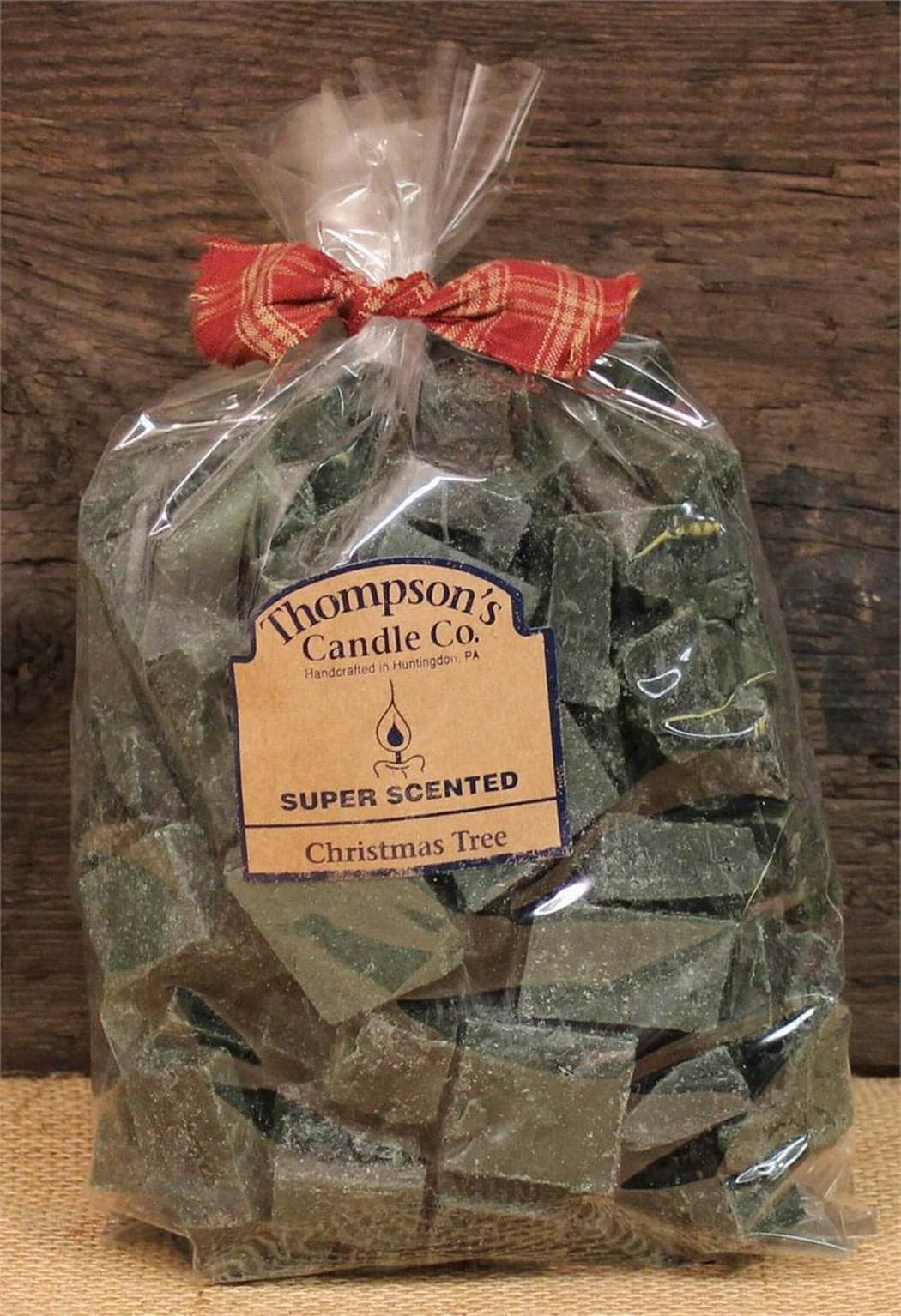Thompsons Candle Co Super Scented CrumblesTartsWax Melts 32 oz Christmas Tree