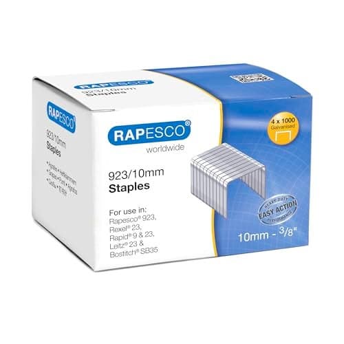 Rapesco Staples - 3/8", Box 4000 (S92310Z3)