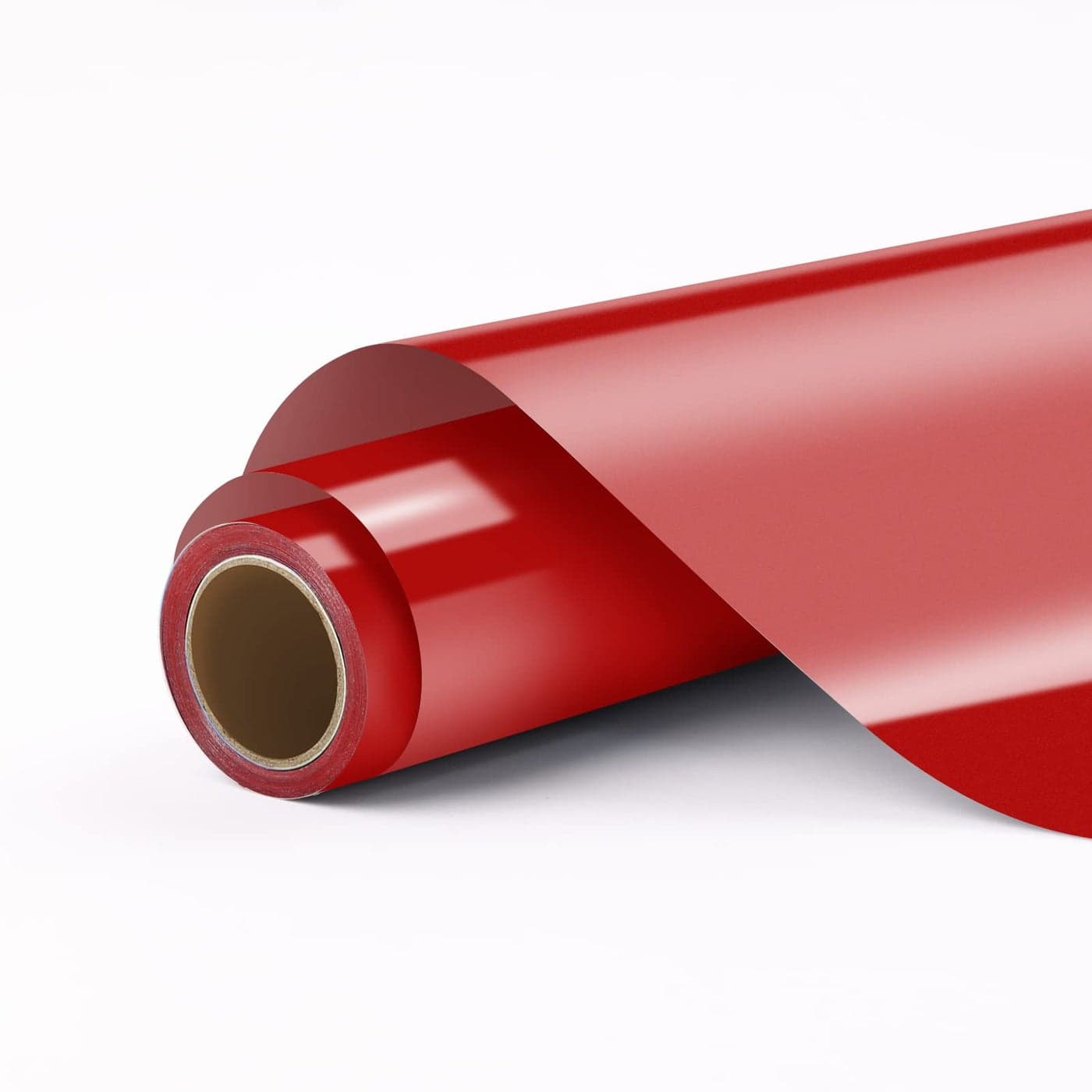 HTVRONT Red Permanent Vinyl Rolls 12 x 11 FT Adhesive Vinyl Compatible with Cricut Cutting Machine Silhouette Cameo Signs Scrapbooking Craft Die Cutters Glossy