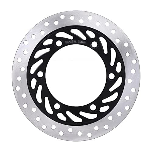 Haran Front Brake Disc Plate Compatible For Honda Unicorn (Black)/Shine/Shine New/Shine SP/Dazzler & Hero Super Splendor/Glamour/Hunk/CBZ Xtreme/Achiver/Passion Pro/Passion X Pro/Xpulse 200T