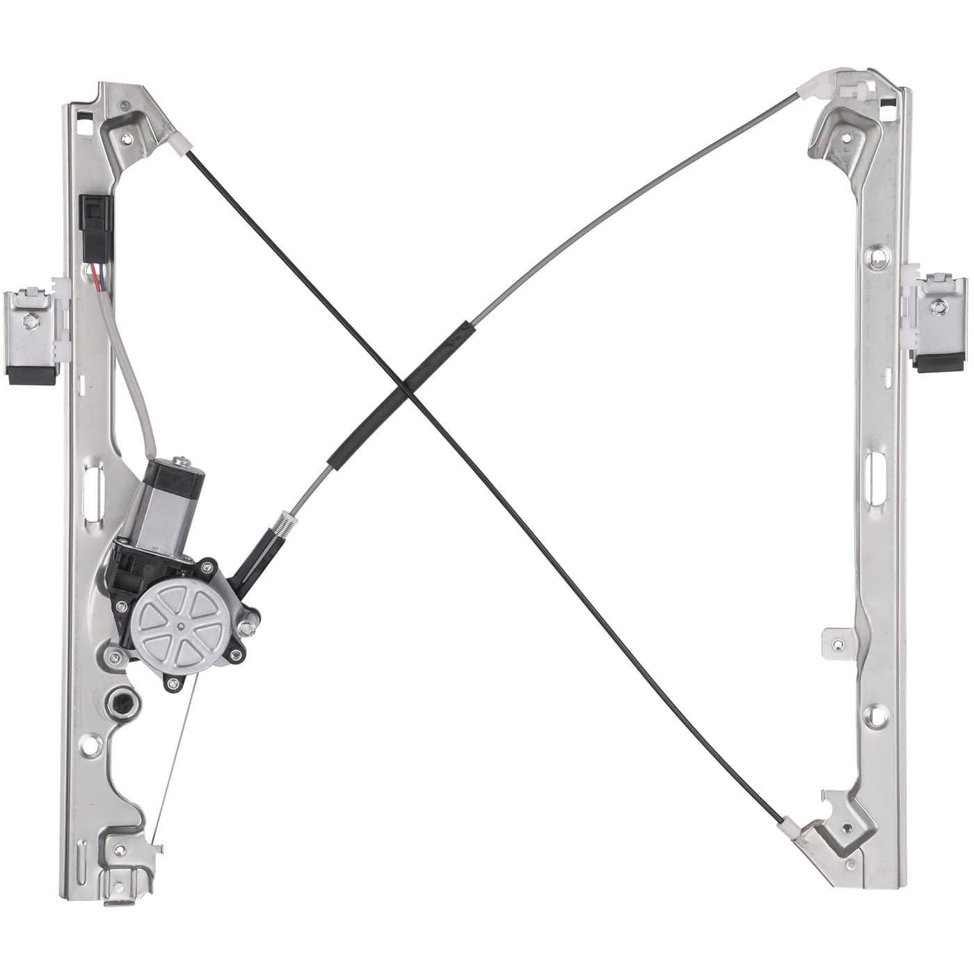 Obaee 741644 Front Left Driver Side Power Window Regulator Motor Assembly Compatible with ChevroletChevy Silverado Tahoe SuburbanGMC Yukon XL Sierra Escalade Pickup Truck SUV 20002006