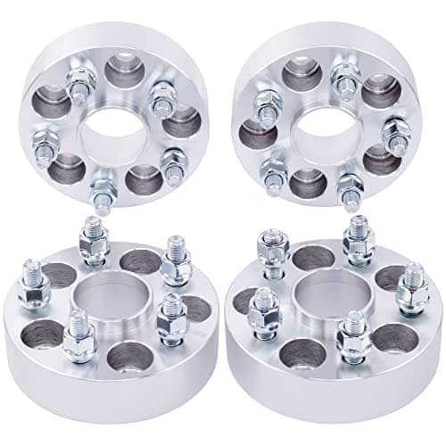DCVAMOUS 4PC 5x4.5 Hubcentric Wheel Spacers 1.5 Inch with 12x1.5 Studs 67.1mm Hub Bore Compatible with Jeep Hyundai-Mazda 5 Lug 5x114.3 for 2006-2017 Compass | 2007-2017 Patriot |Escape Genesis Tucson