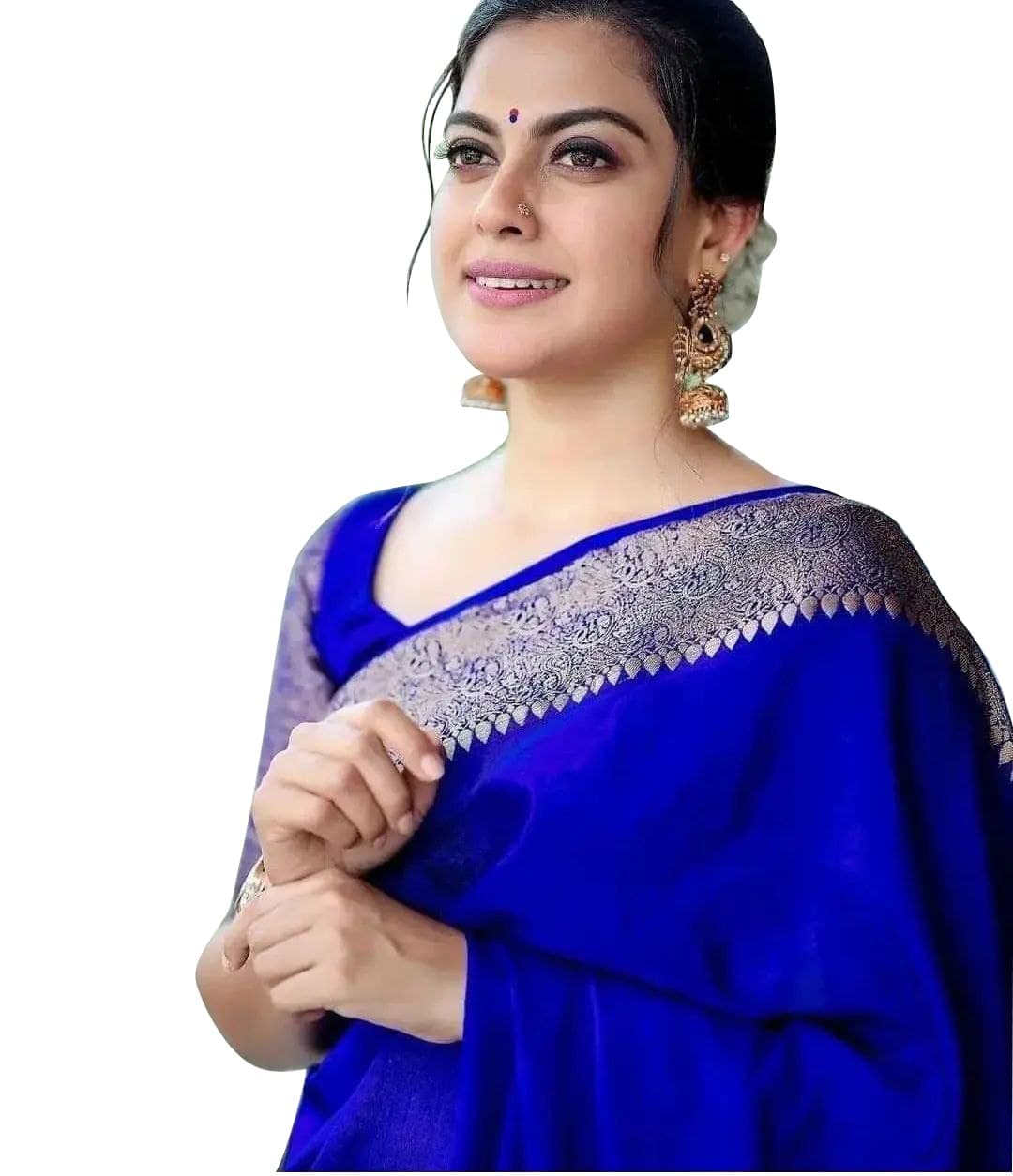 Avantika Fashion Women's Kanjivaram Soft Silk Saree With Blouse Piece