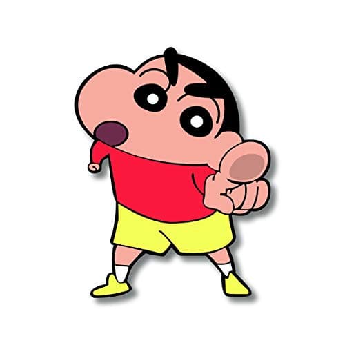 Bhai Please Shinchan Wooden Fridge Magnet (Pack of 1) | Cartoon Characters, Movie, TV, Comics, Anime | Fridge Decorations | Gift for Friends, Colleagues, Gen Y | Birthday, Return Gift