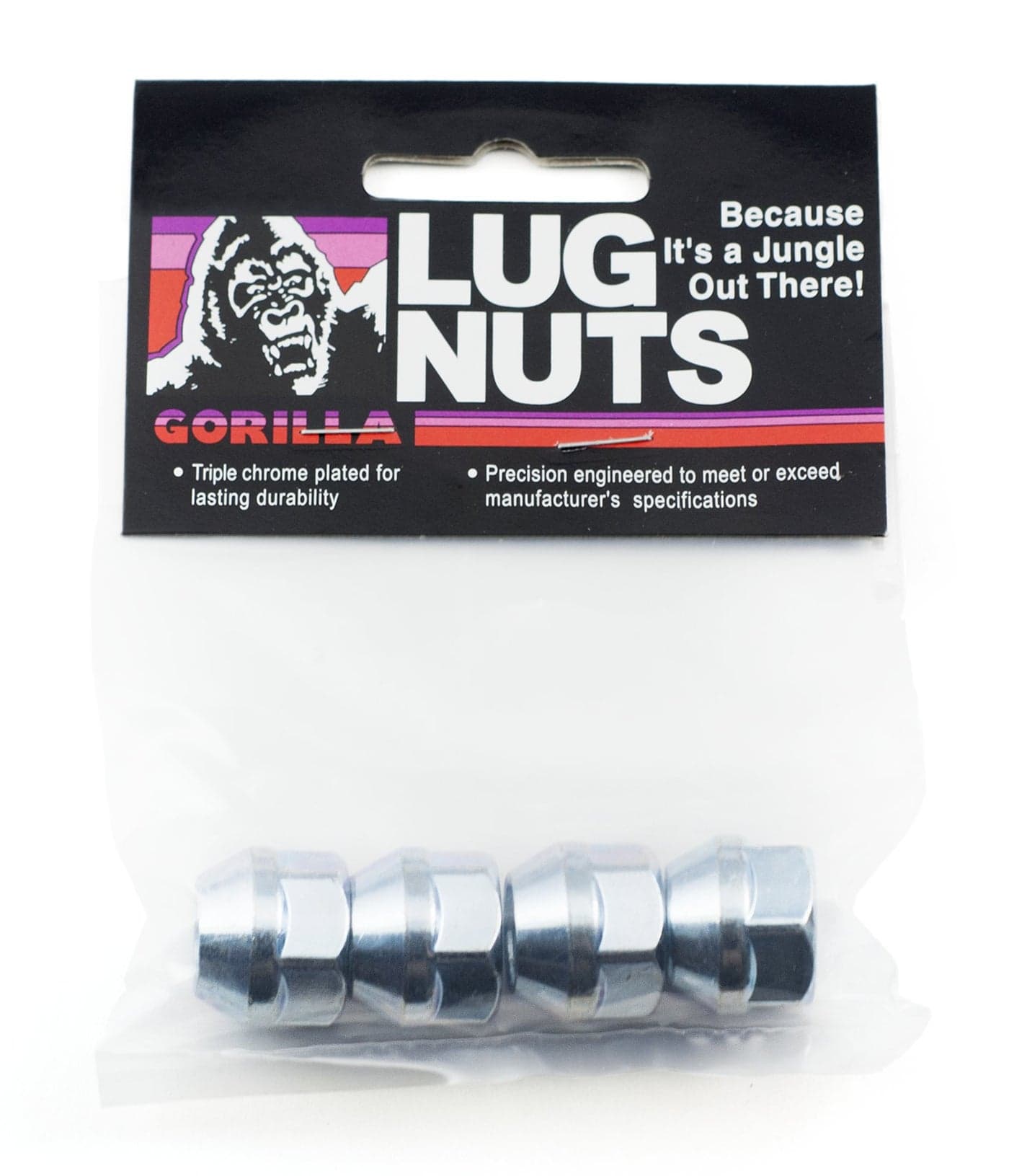 Gorilla Automotive 90027B Acorn Bulge Open End Lug Nuts 12mm x 125 Thread Size