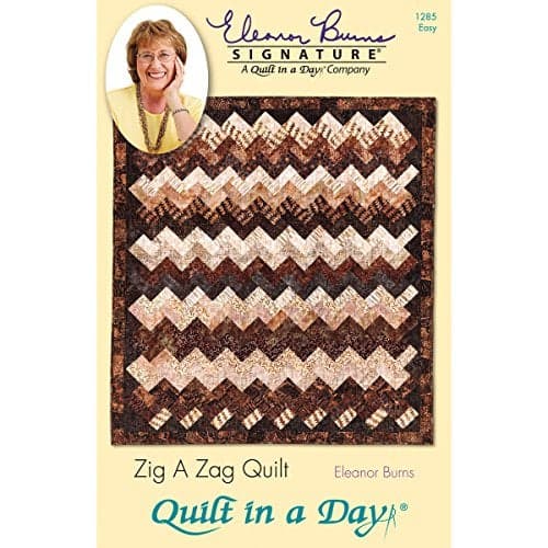 Quilt In A Day Eleanor Burns Patterns, Zig a Zag Quilt
