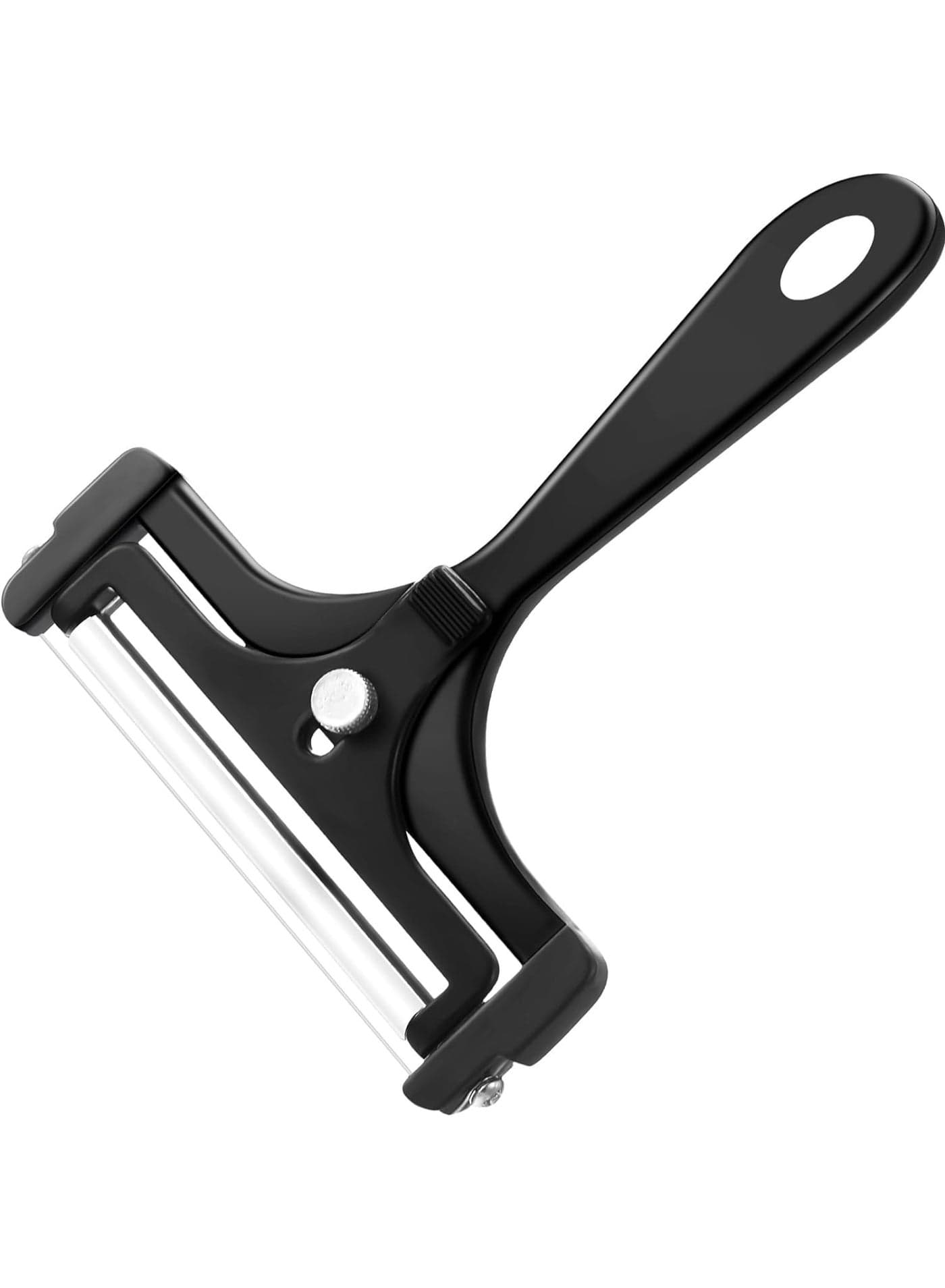 Cheese Slicer with Wire Adjustable Cheese Slicer Heavy Duty Stainless Steel Cheese Slicers for Soft Semi Hard Block Cheese