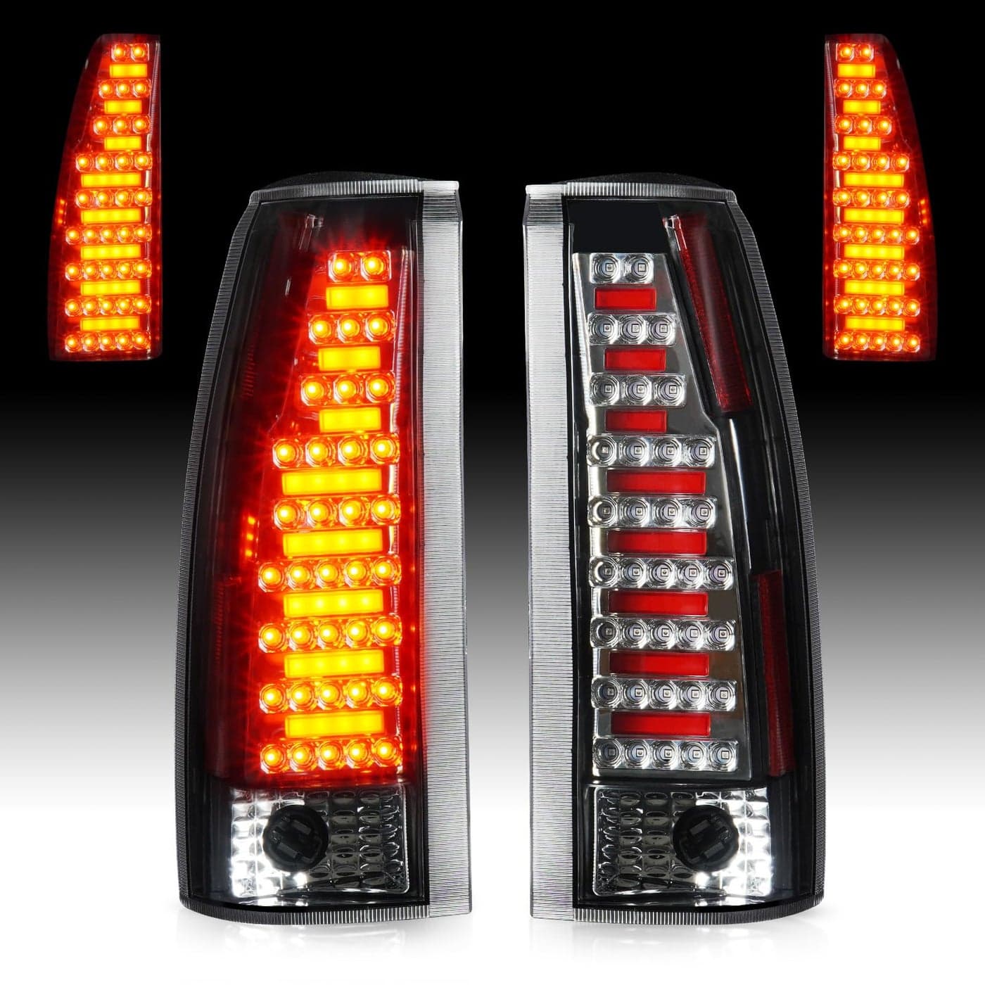 LED Tail Lights Assembly Fit for Chevy GMC CK 1500 8899 CK 2500 3500 8800 C1500 C2500 Suburban 9299 for Silverado 9498 Tahoe 9599 Blazer 9294 for Cadillac Escalade 9900