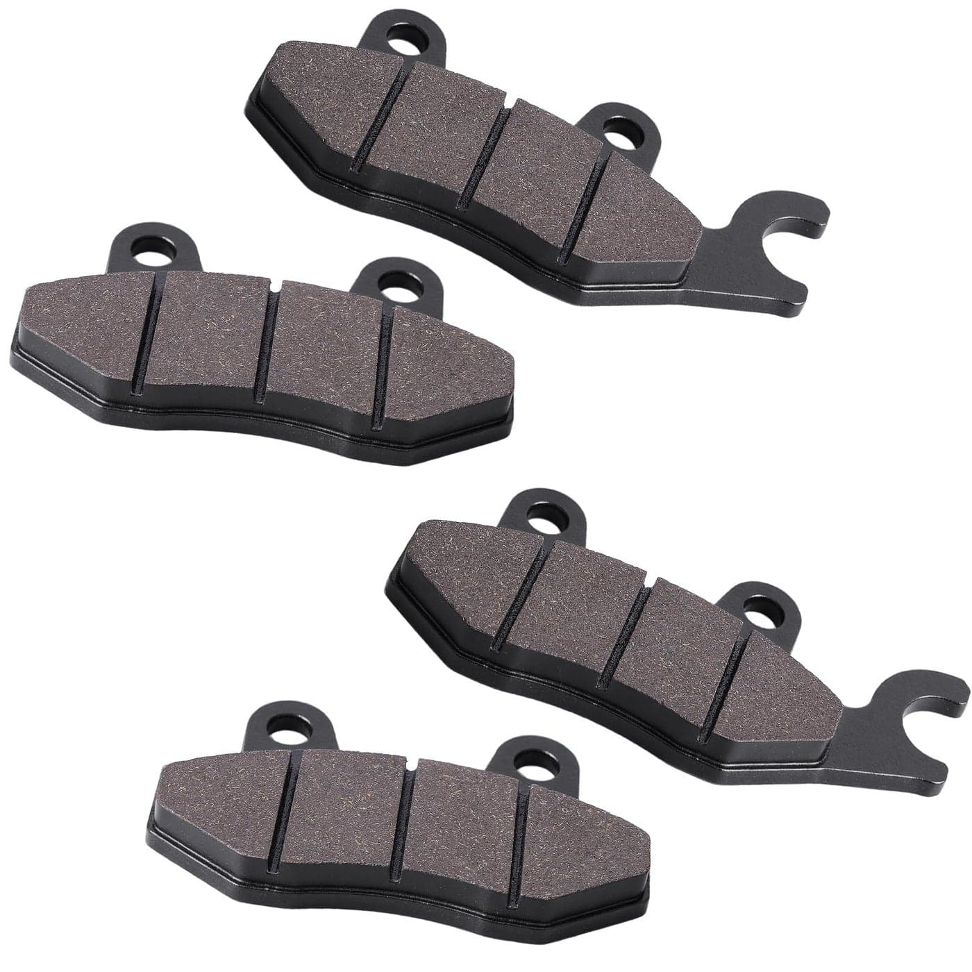 Sollon Brake Pads Front and Rear for Kawasaki EX250 Ninja 250R 20082012 EX300 Ninja 300 20132016 KVF750 Brute Force 650 KL650 KLR650 20082016