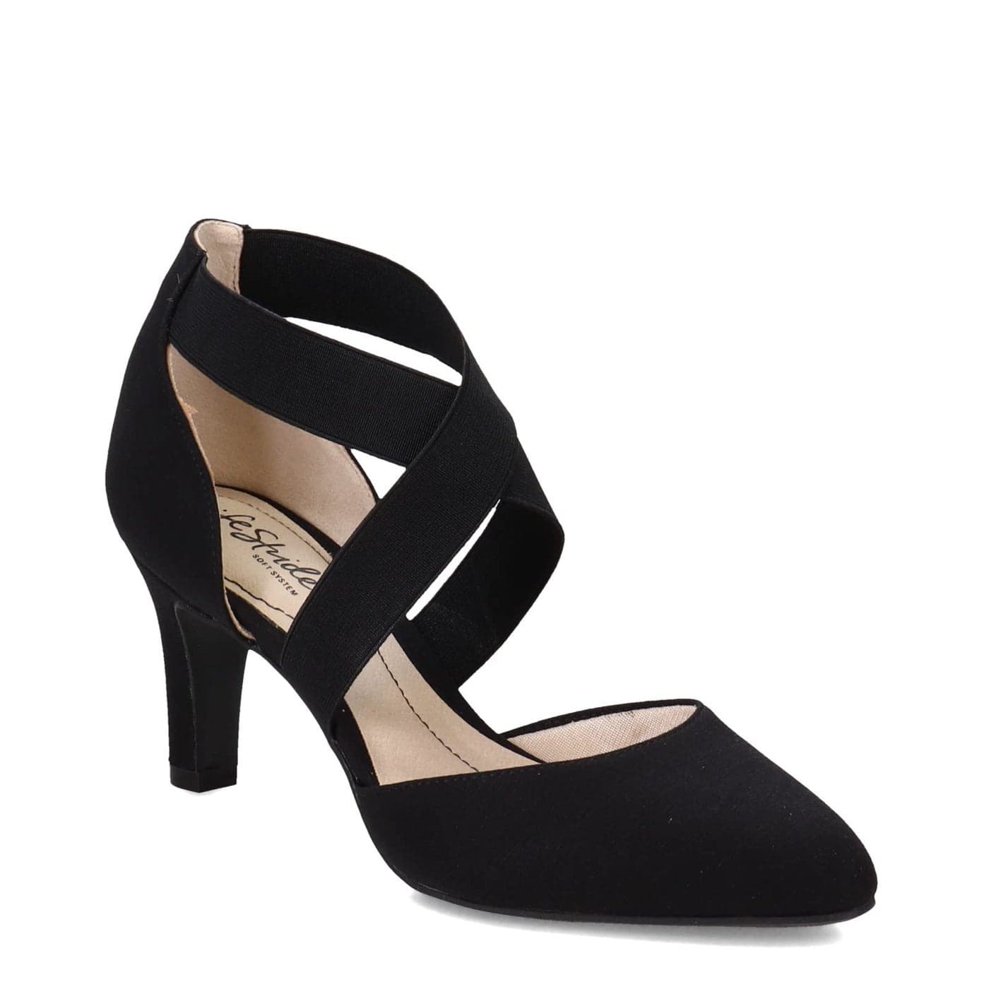 LifeStride Womens Gallery Pump Black 7 Wide US