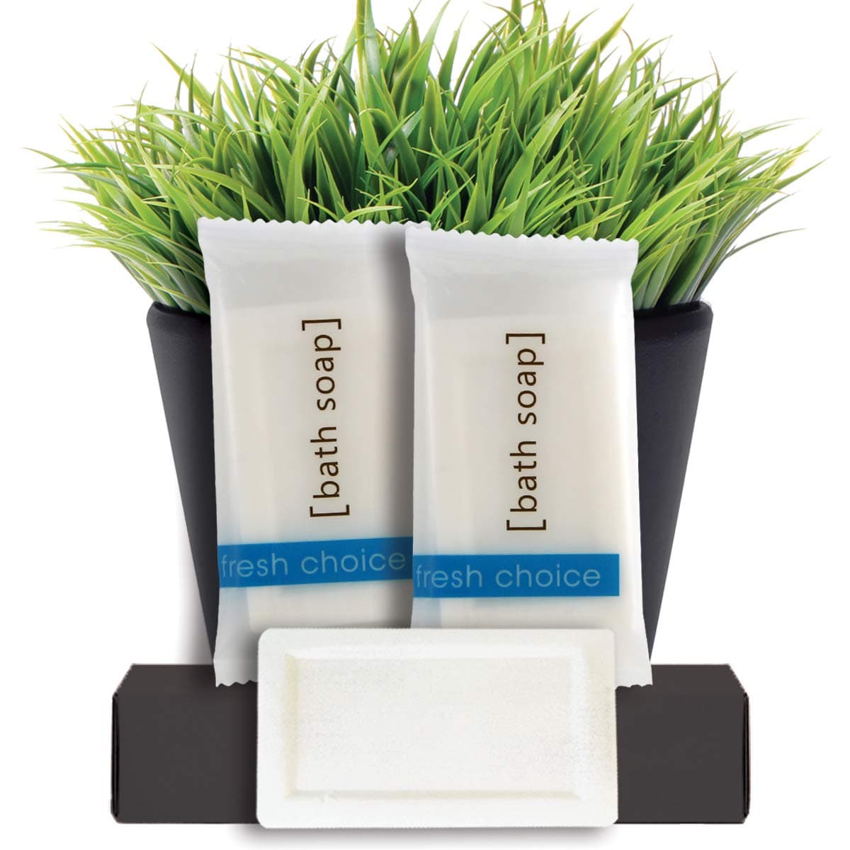 Fresh Choice Bulk Hotel Soap Individually Wrapped Bar Soaps Mini Trial Size Toiletries Bath Body Hand Soap for Vacation Rentals and Motel Guest Bathroom 085 oz Pack of 50