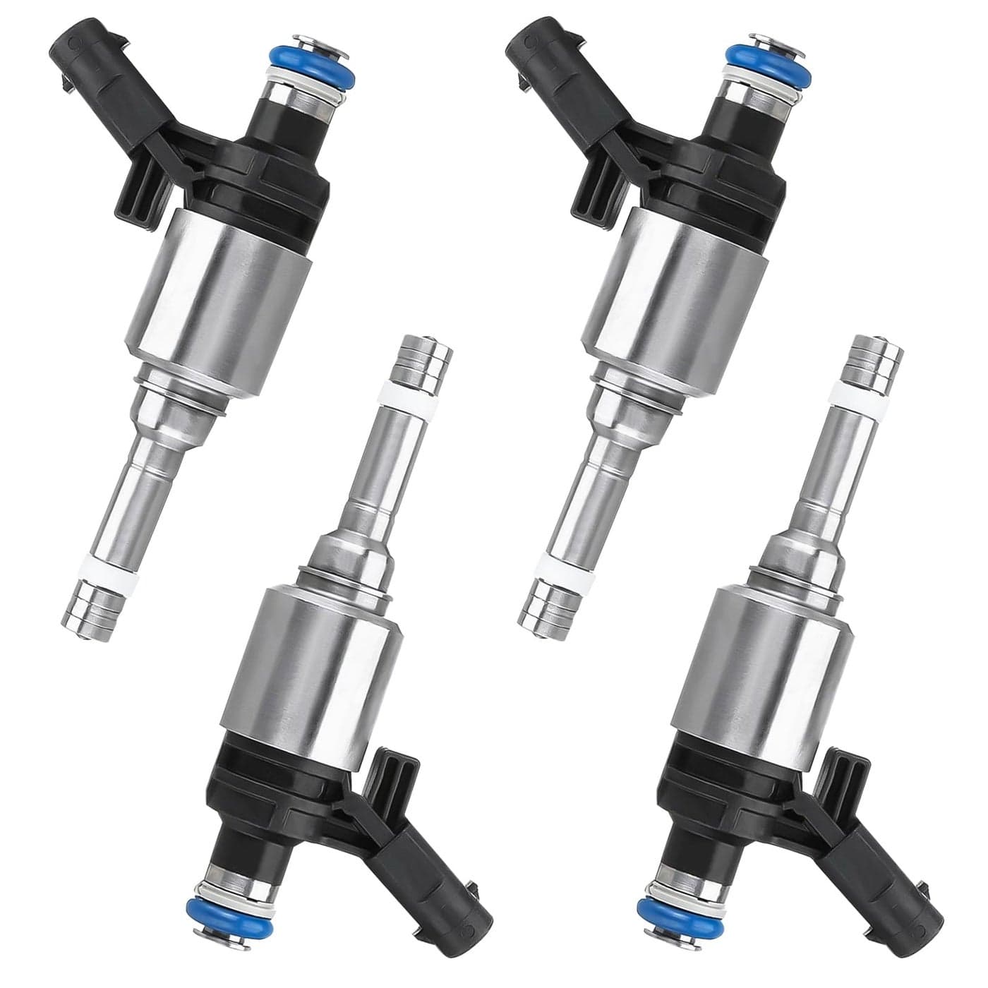 06H906036G 4pcs Fuel Injectors Compatible with Audi A3 A4 A5 A6 Q3 Q5 TT Volkswagen CC EOS GTI Tiguan Passat Jetta 20L 06H906036G