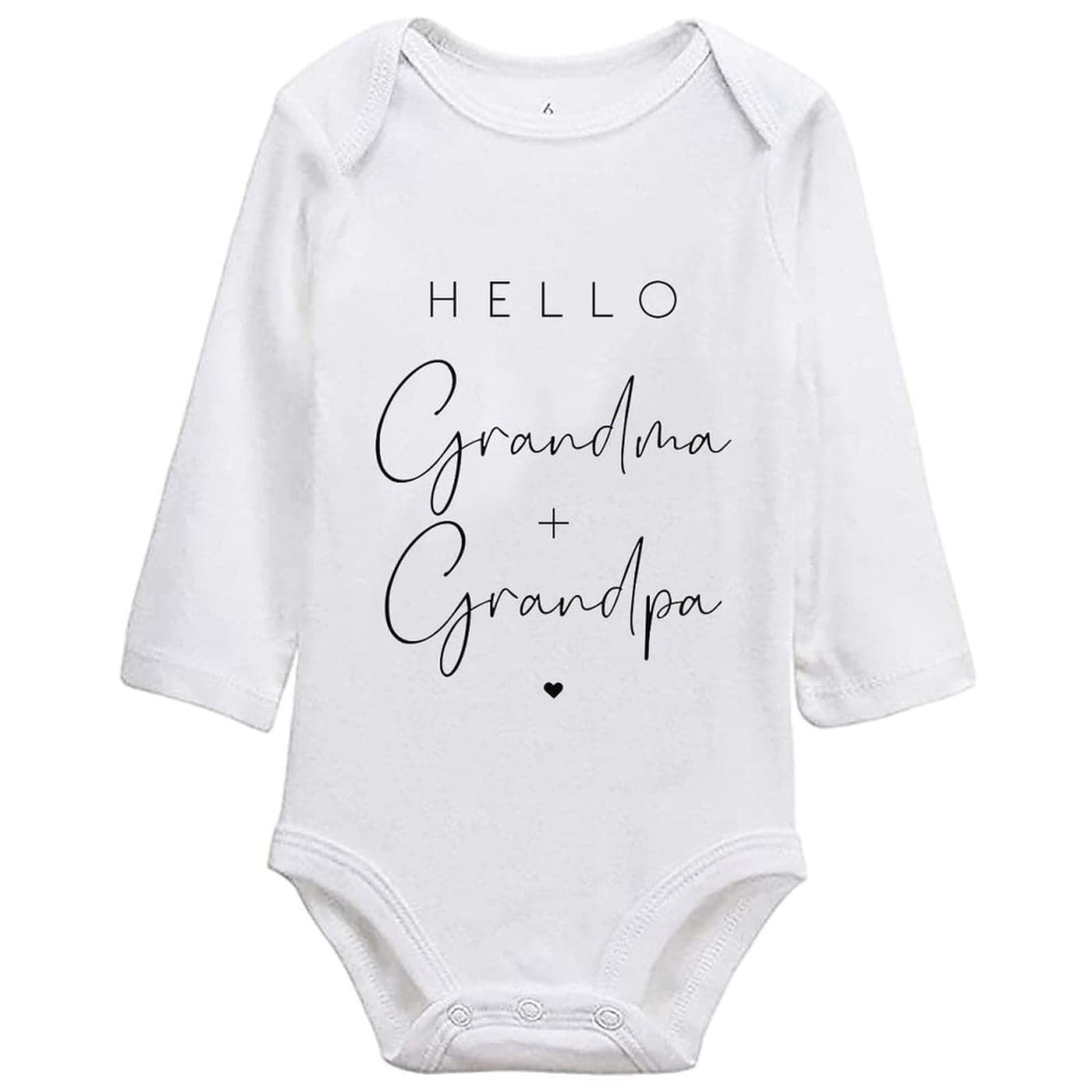 listery Pregnancy Announcement Hello Grandma Grandpa Bodysuit Grandma Grandpa Baby Announcement Newborn Infant
