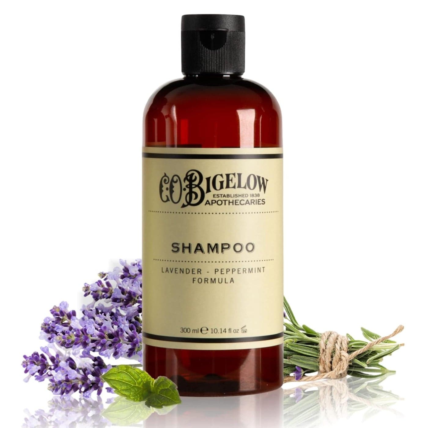 CO Bigelow Shampoo Lavender Peppermint Shampoo Cleanses Soothes Hair Scalp Luxury Shampoos for Men Women 104 Fl Oz