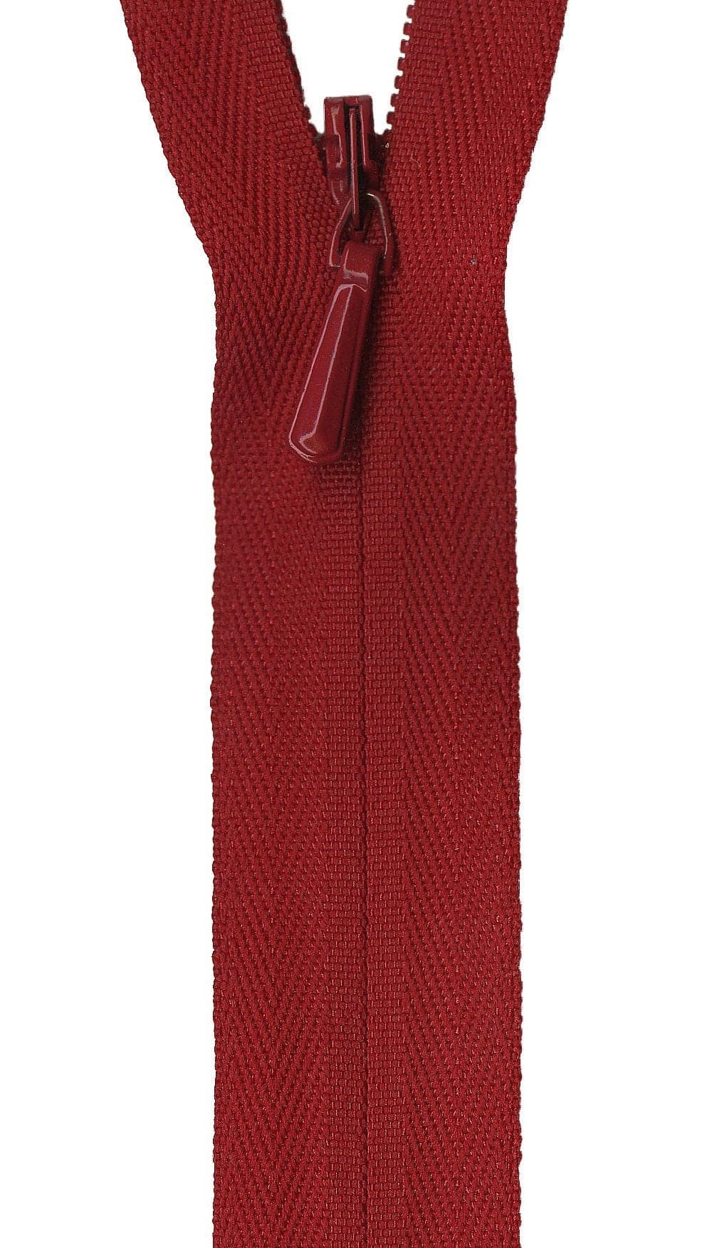 YKK YKK Unique Invisible Zipper 22 Red