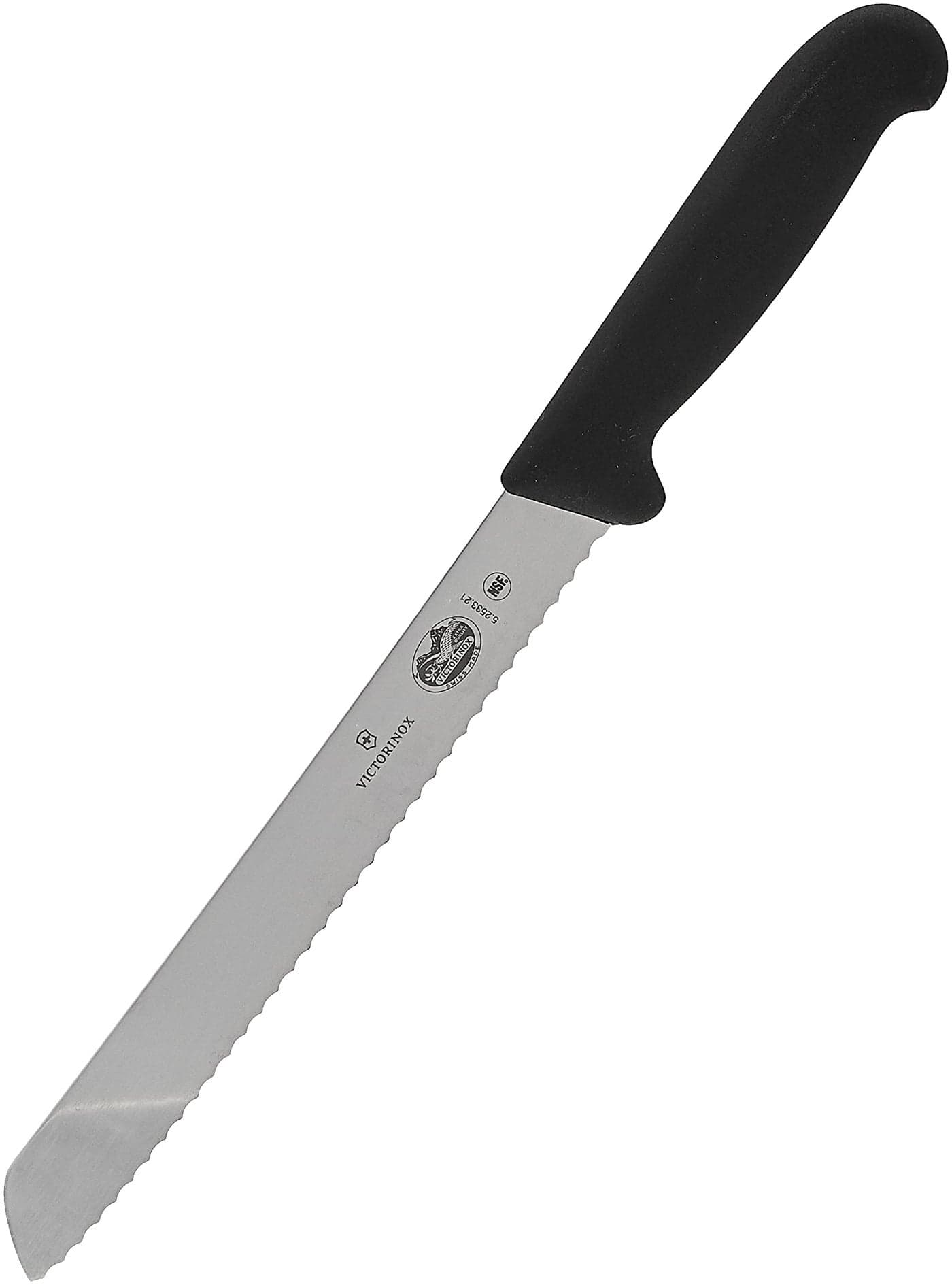Victorinox Swiss Army 8" Serrated Bread Knife with Fibrox Handle, 47549