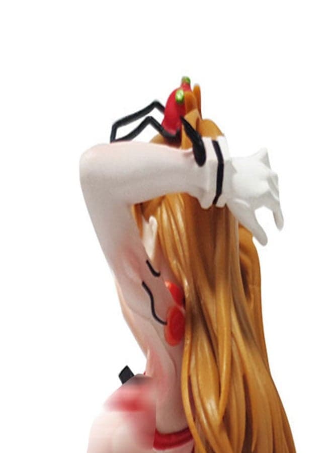 Evangelion Theatrical Version 'Breaking' - Asuka Langley Soryu Beautiful Girl Handicraft Model Decoration 21 cm