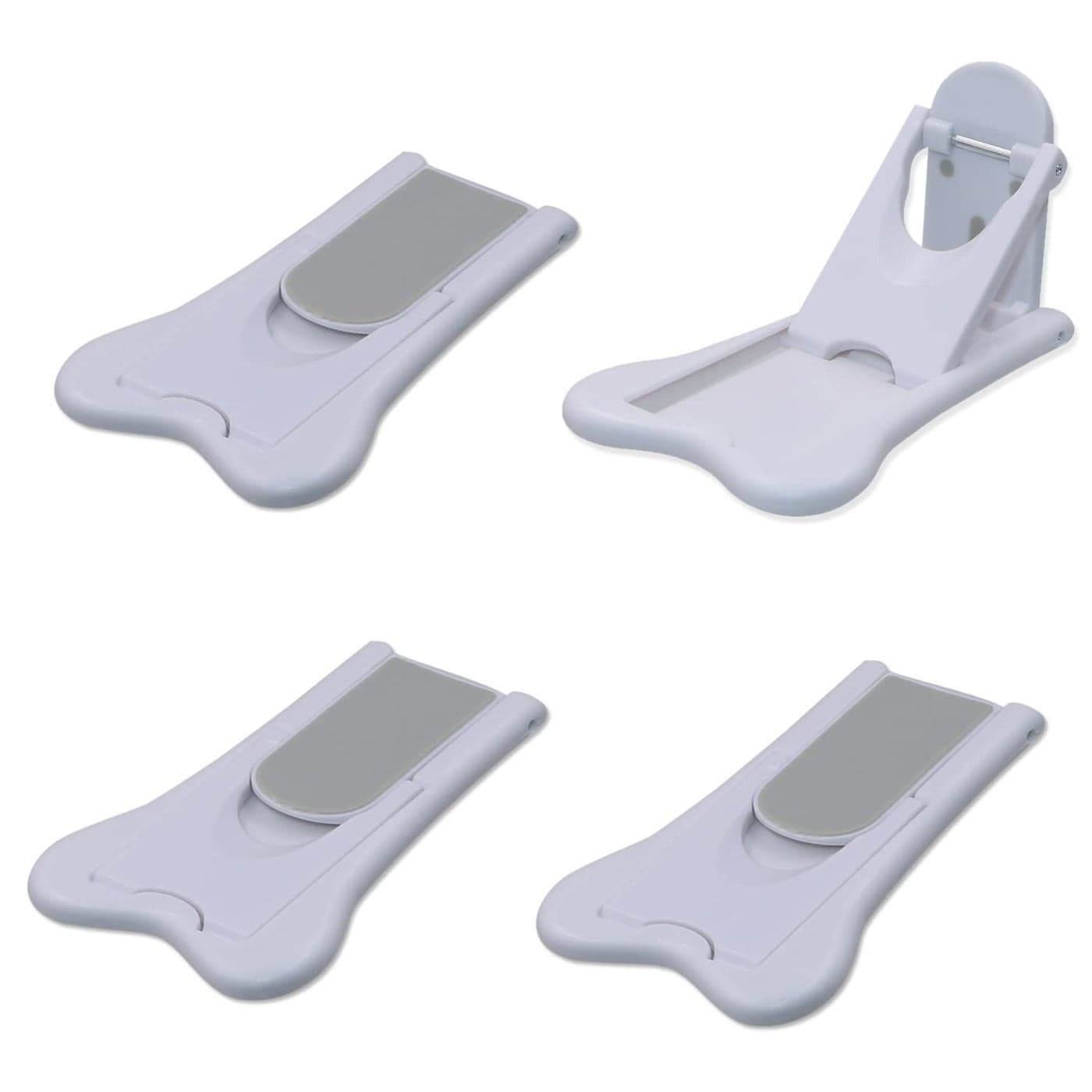 Sliding Door Lock for Child Safety Window Stoppers for Vertical Wndows Sliding Patio Door Lock for Baby Proof 4 Pack