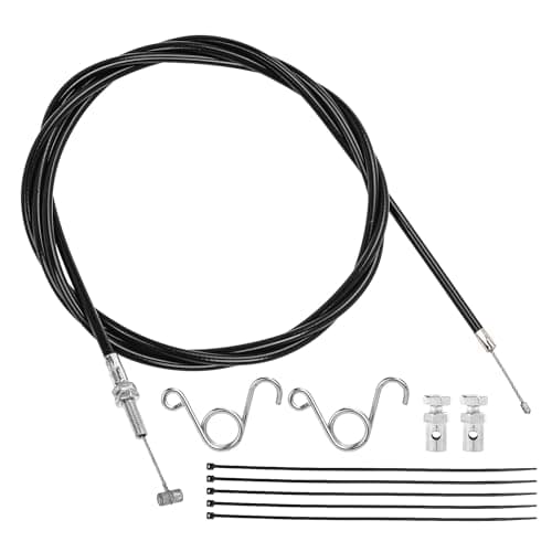 BlueStars 84 Inch Go Kart Throttle Cable Kit Compatible with Coleman KT196 Predator 196cc212cc224cc 65HP Engines Hisun HS200GK OffRoad Gas Powered Go Kart Cart