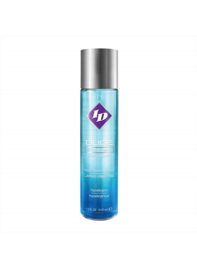 ID Glide 17 Fl Oz Natural Feel Water-Based Personal Lubricant