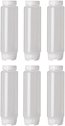 6 Pack FIFO 16 oz Squeeze Bottles