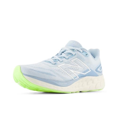 New Balance Women's Fresh Foam 680 V8 Running Shoe, Quarry Blue/Chrome Blue/Sea Salt, 10 Wide