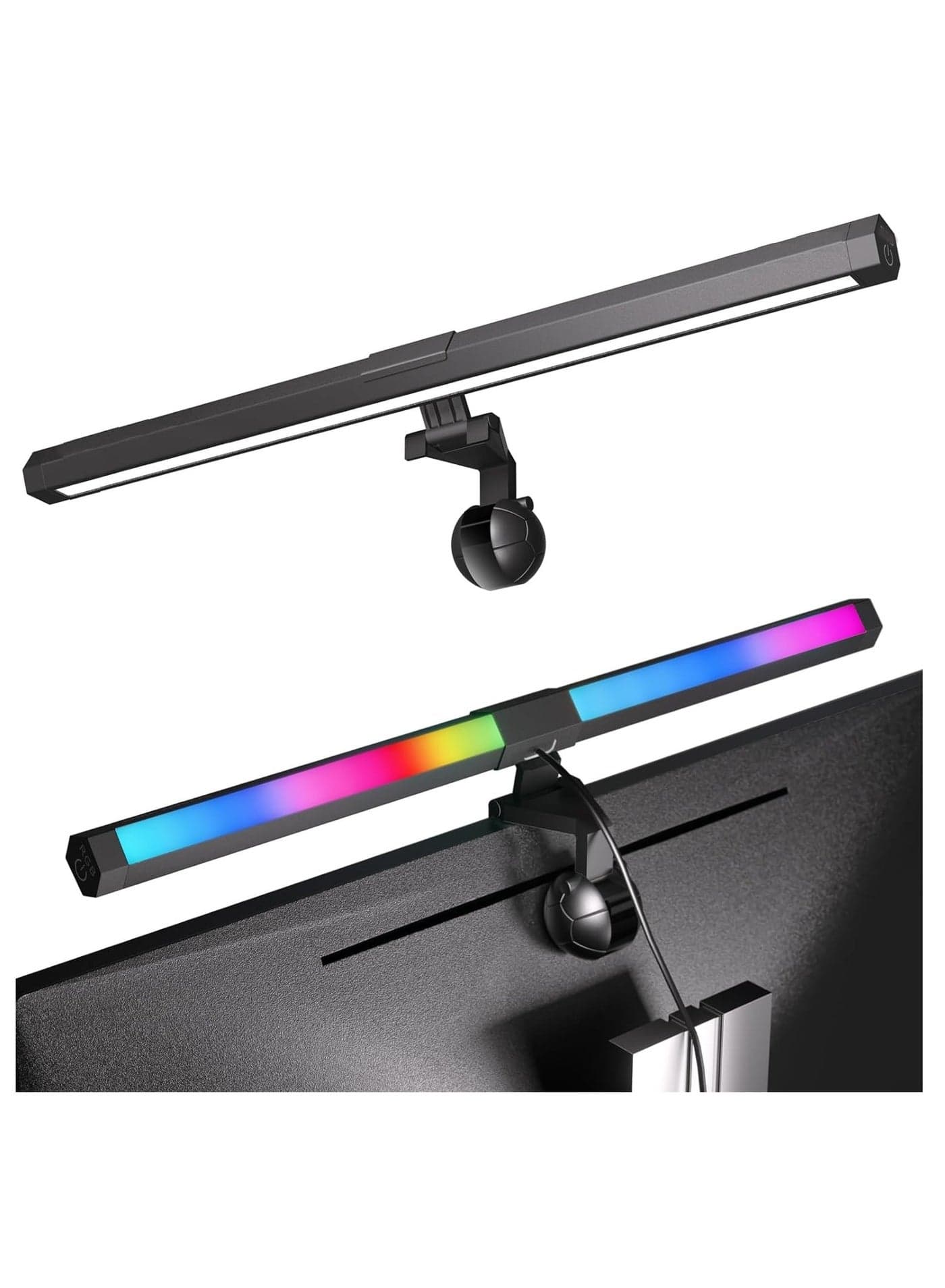 Adjustable LED Monitor Light Screen Lamp With Backlight 40cm For Gaming Room