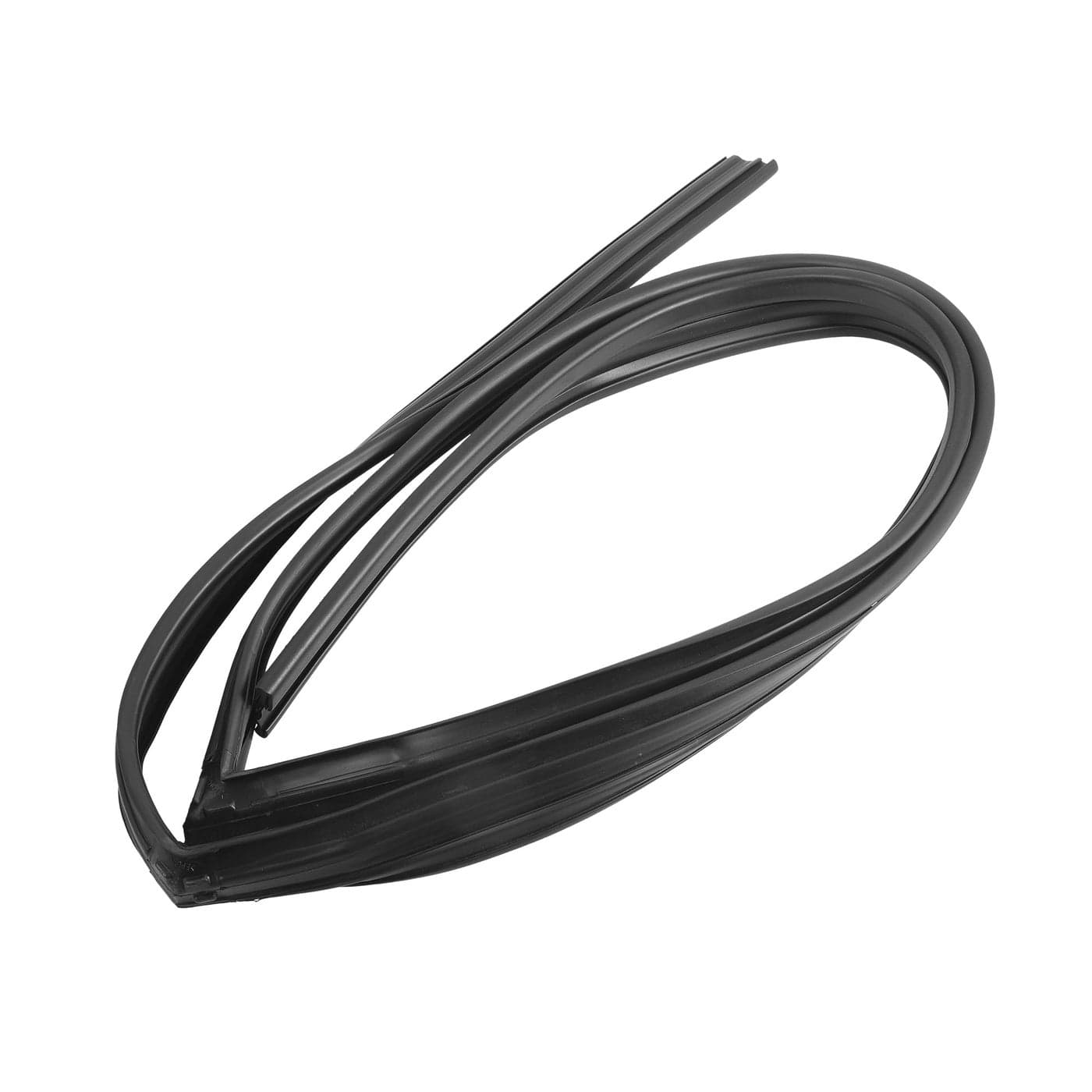 Motoforti Door Window Run Channel Seal Weatherstrip Glassrun Channel Seal Strip for Honda Civic 20062011 Rubber Front Left No72275SNLT02 Black 1 Pc
