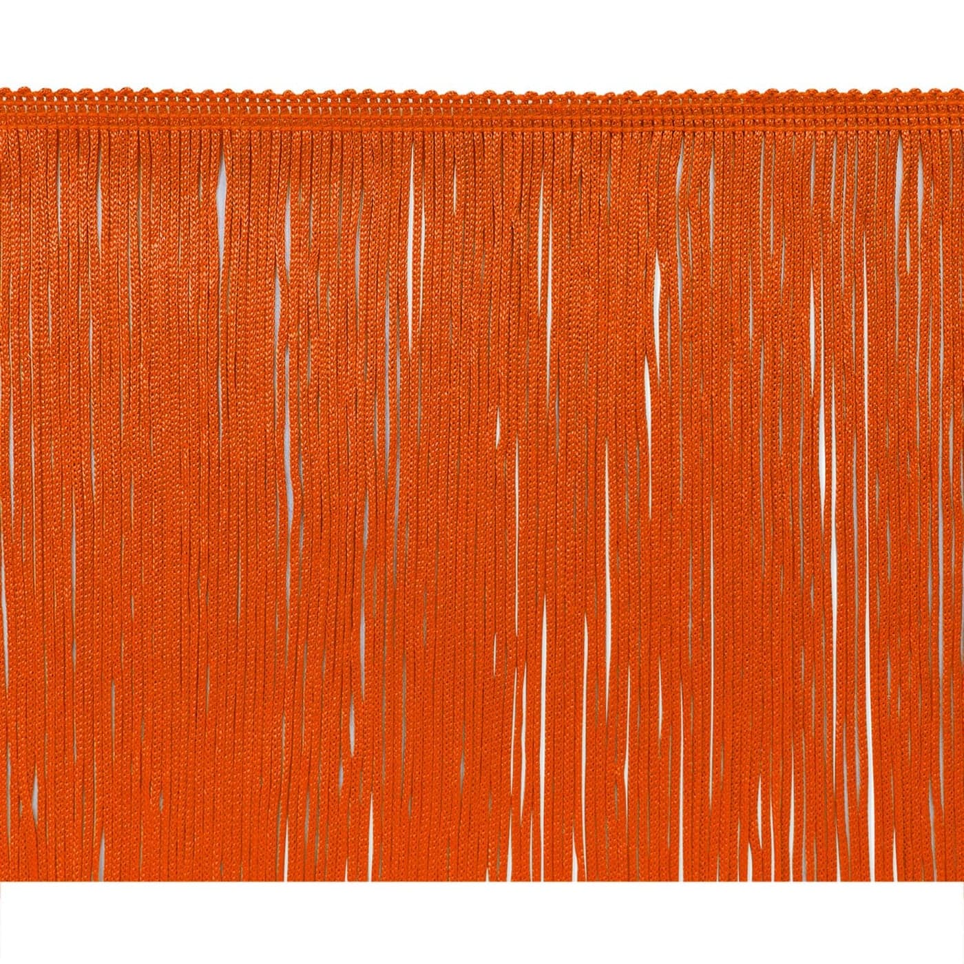 Trims By The Yard 4 Chainette Fringe Trim PolyesterMade Decorative Fringe Trim For Costumes Uniforms Home Decor and Party Decorations Washable Fringes 5Yard Cut Orange