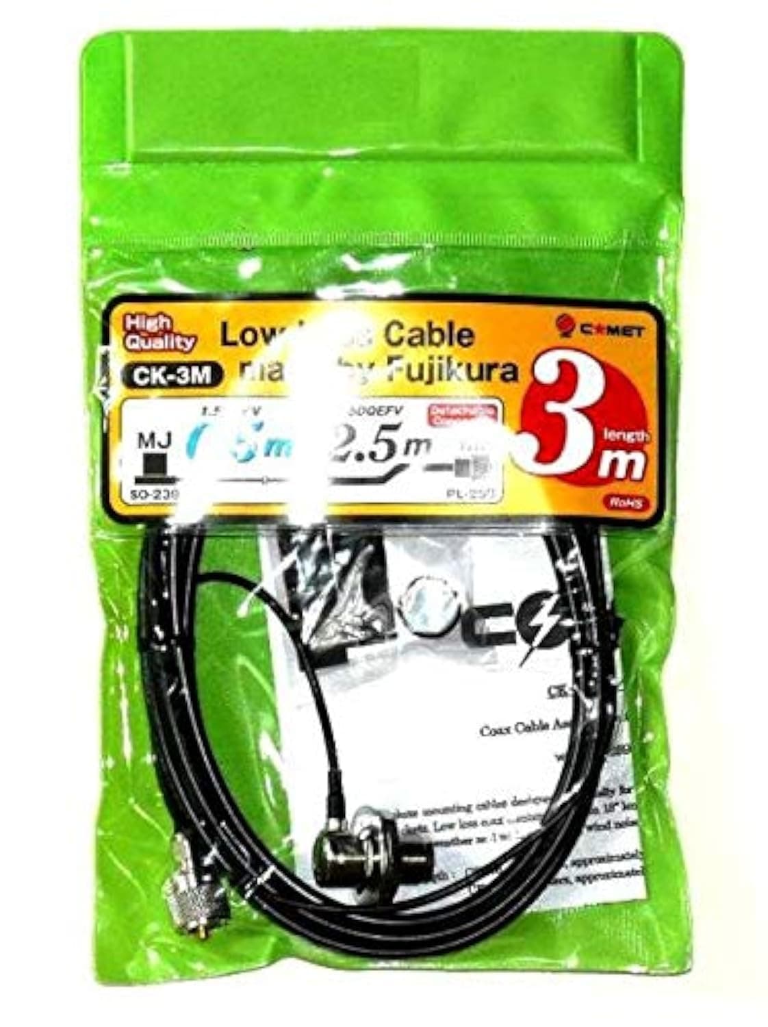 Comet CK-3M Deluxe Mobile Mount Cable Assemblies CK-3M