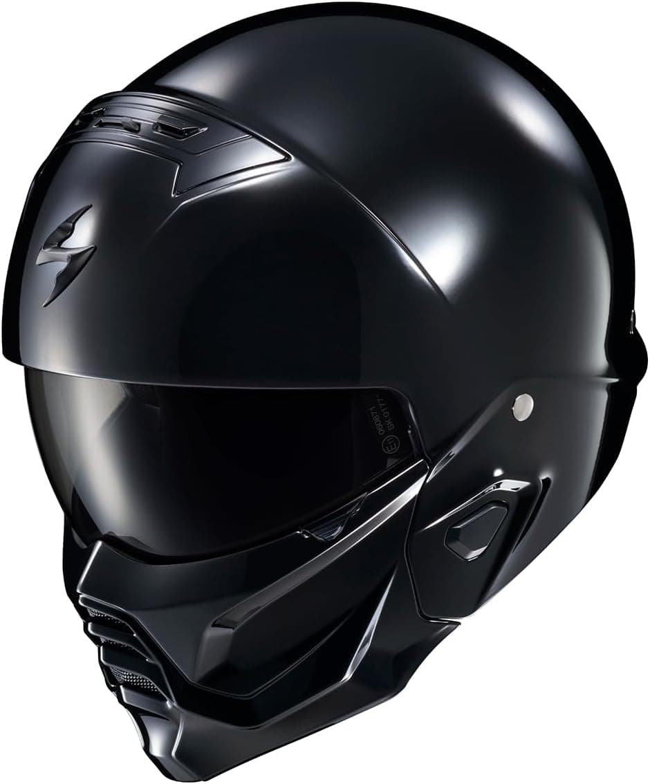 ScorpionEXO Covert 2 Open Face Motorcycle Helmet - Bluetooth Ready with Speaker Pockets