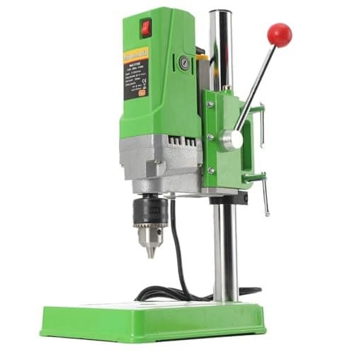 DOMINTY Bench Drill Stand 710W Mini Electric Bench Drilling Machine Drill Chuck 1-13mm for Hand Drill