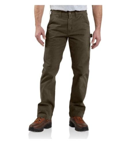 Carhartt Men's Relaxed Straight Twill Dungaree, Dark Coffee, W30 x L30