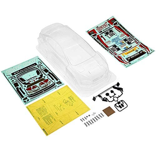 Tamiya Subaru WRX STI NBR Challenge Body Parts Set TAM51593 CarTruck Bodies Wings Decals