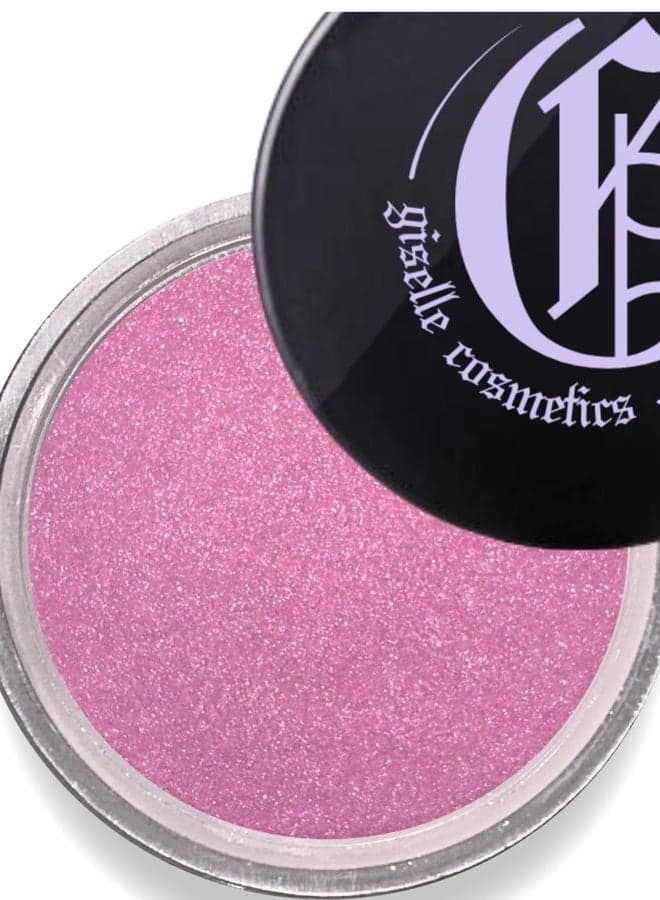 Bubble Gum Mineral Loose Eye Shadow - Organic, Shimmer, Sparkle & Glitter Eyeshadow Palette Makeup | Pink, Lavender, Purple, Hot Pink, Metallic Eye Cream | Eye Glitter Singles