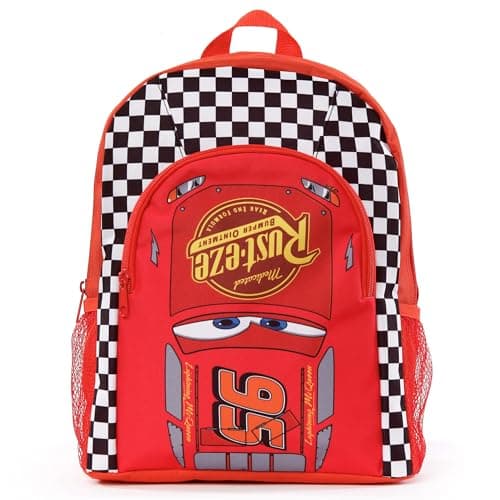 Disney Cars Backpack | Boys Backpacks for School | Lightning McQueen School Bag for Kids